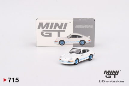 Porsche 911 Carrera RS 2.7 Grand Prix White with Blue Livery