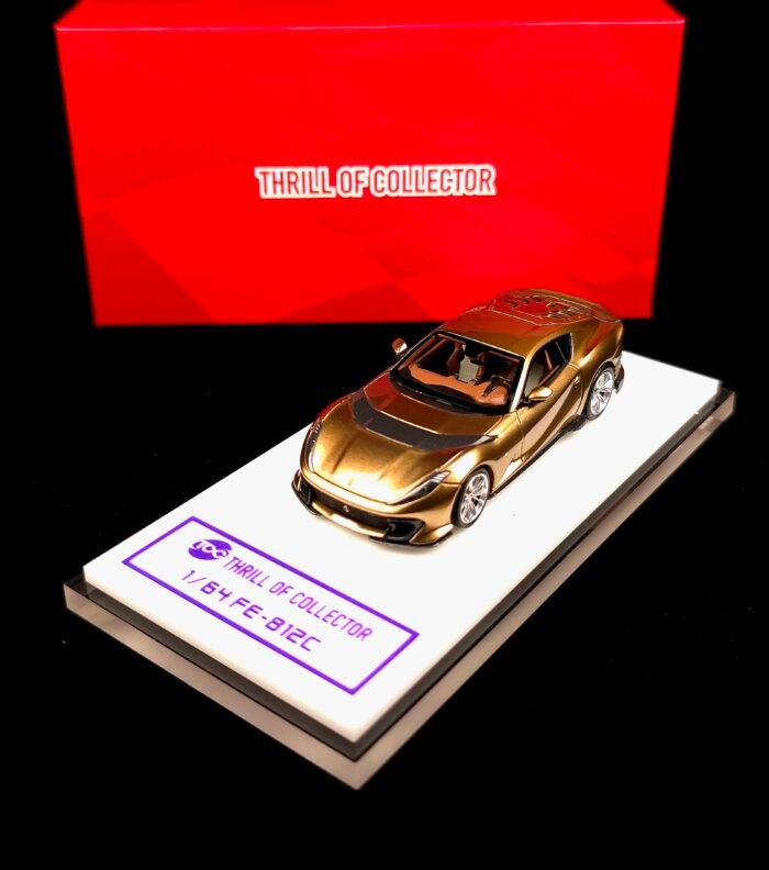 Fuelme X TOC 1:64 Ferrari 812 Competizione Oro Baviera - Image 14