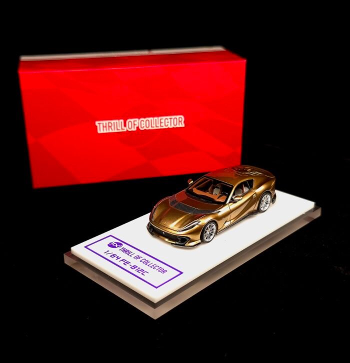 Fuelme X TOC 1:64 Ferrari 812 Competizione Oro Baviera - Image 23