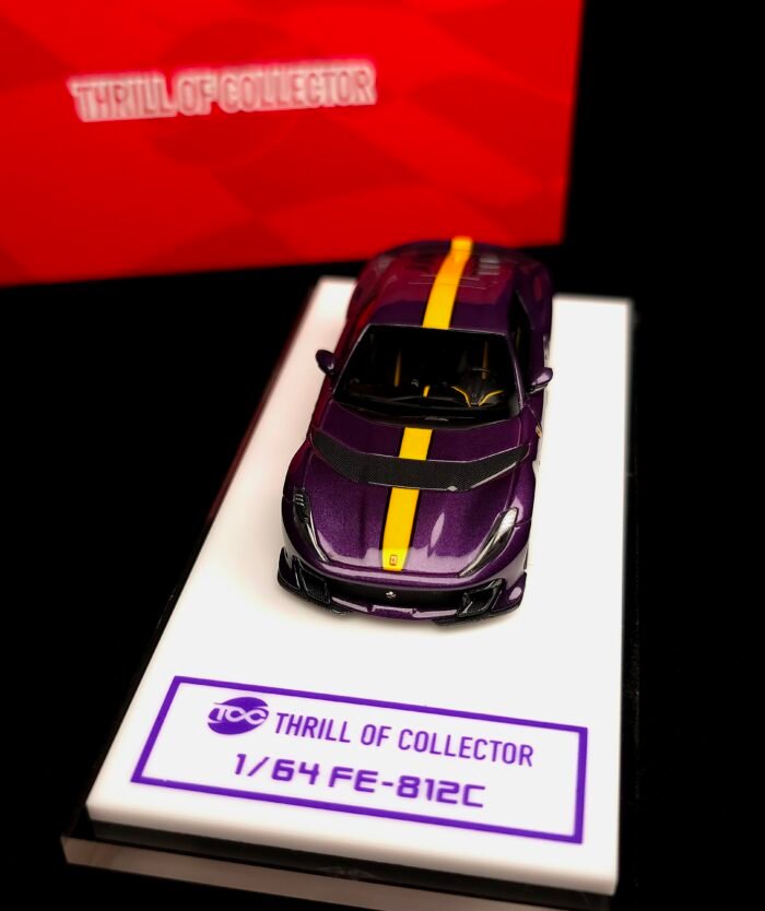 Fuelme X TOC 1:64 Ferrari 812 Competizione HK Purple - Image 2