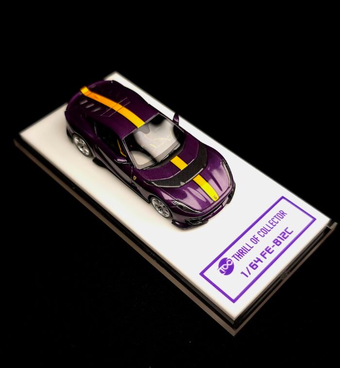 Fuelme X TOC 1:64 Ferrari 812 Competizione HK Purple - Image 3