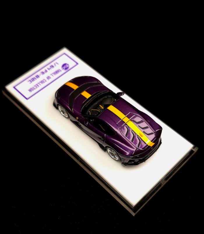 Fuelme X TOC 1:64 Ferrari 812 Competizione HK Purple - Image 5