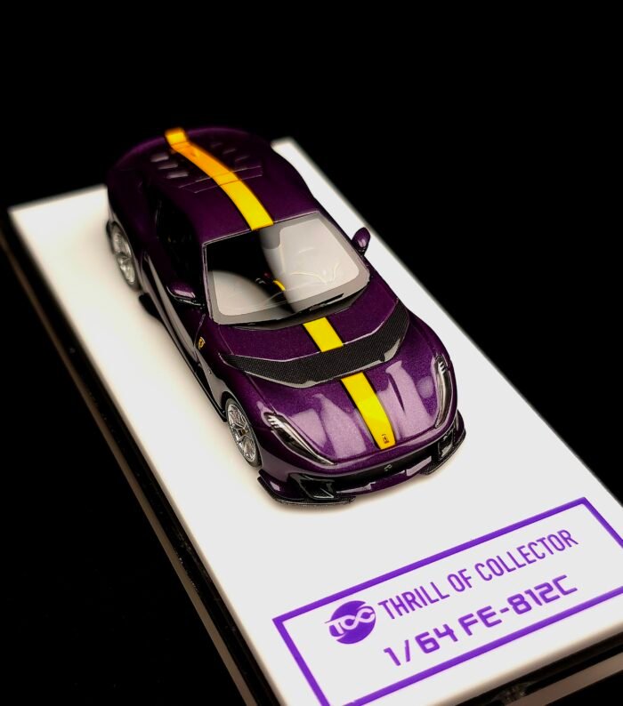 Fuelme X TOC 1:64 Ferrari 812 Competizione HK Purple - Image 7