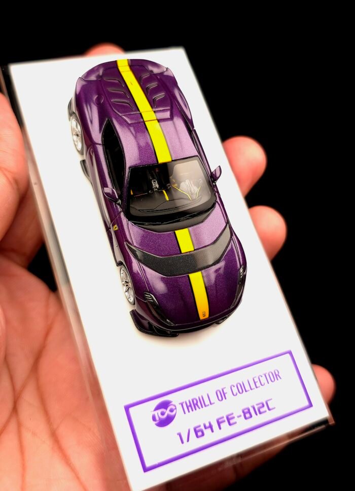 Fuelme X TOC 1:64 Ferrari 812 Competizione HK Purple - Image 13