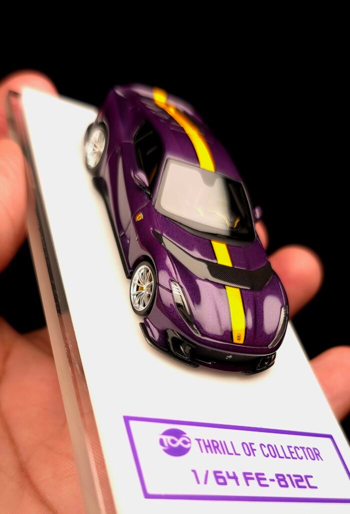Fuelme X TOC 1:64 Ferrari 812 Competizione HK Purple - Image 18