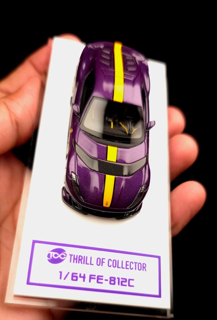 Fuelme X TOC 1:64 Ferrari 812 Competizione HK Purple - Image 19