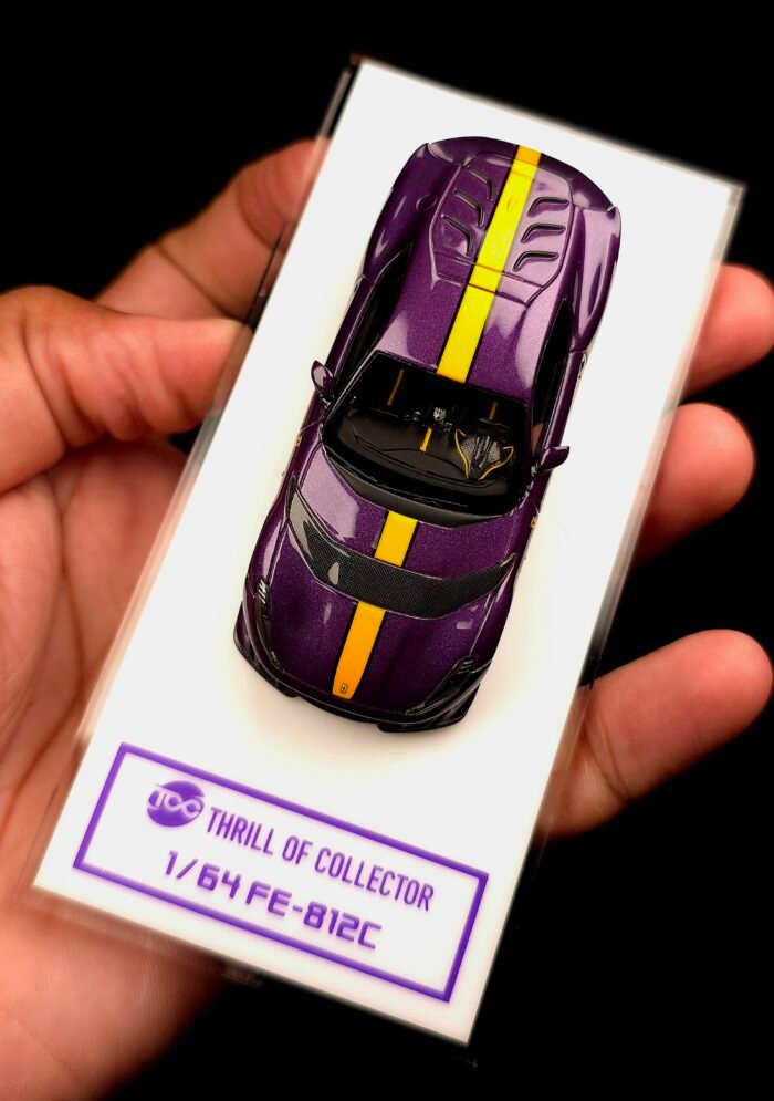 Fuelme X TOC 1:64 Ferrari 812 Competizione HK Purple - Image 31