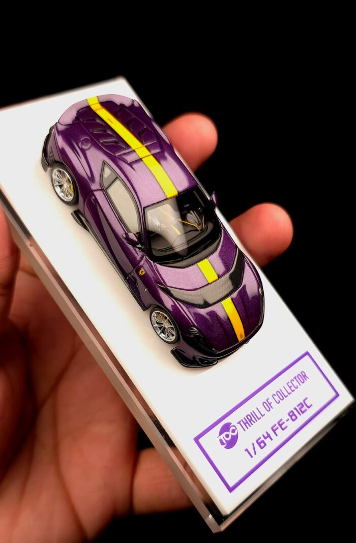 Fuelme X TOC 1:64 Ferrari 812 Competizione HK Purple - Image 37