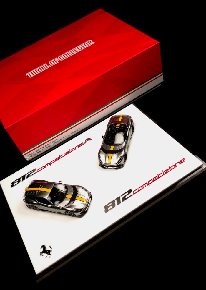 Fuelme X TOC 1:64 Ferrari 812 Competizione and CompetizioneA Dual Car Set - Image 5