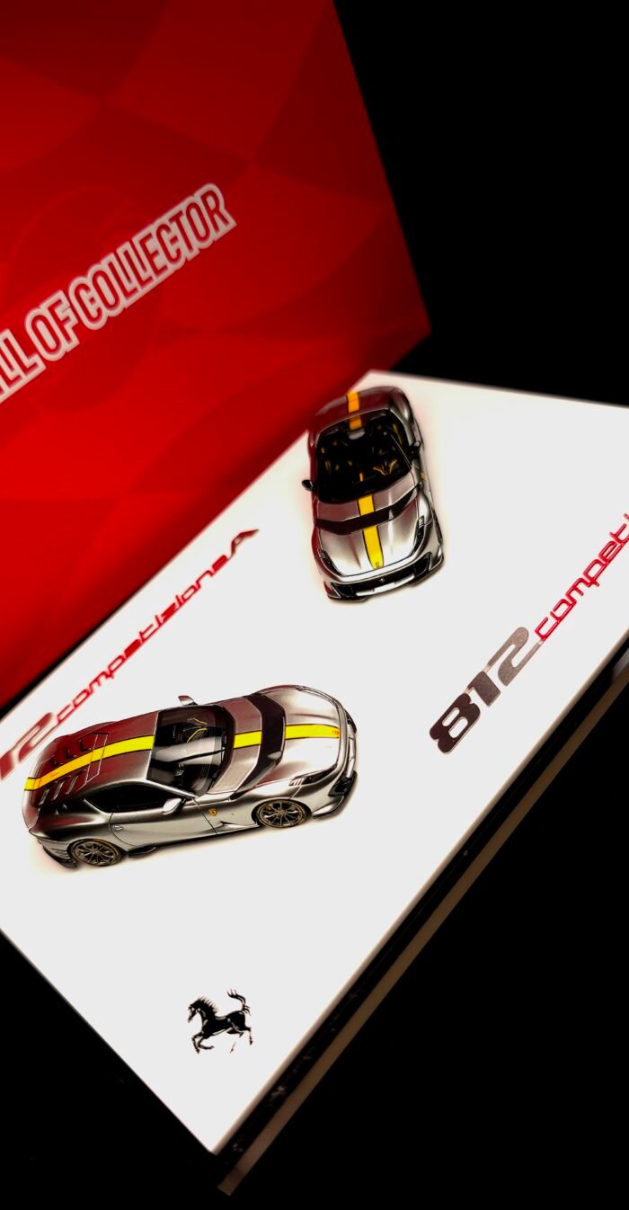 Fuelme X TOC 1:64 Ferrari 812 Competizione and CompetizioneA Dual Car Set - Image 8