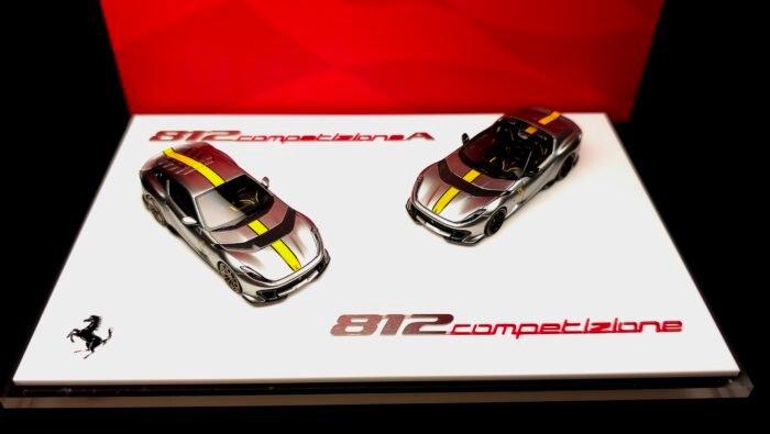 Fuelme X TOC 1:64 Ferrari 812 Competizione and CompetizioneA Dual Car Set - Image 9