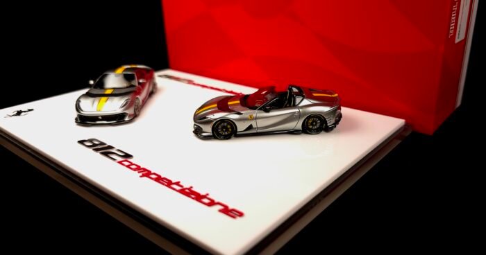 Fuelme X TOC 1:64 Ferrari 812 Competizione and CompetizioneA Dual Car Set - Image 10