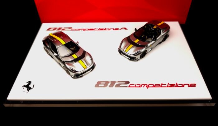 Fuelme X TOC 1:64 Ferrari 812 Competizione and CompetizioneA Dual Car Set - Image 12