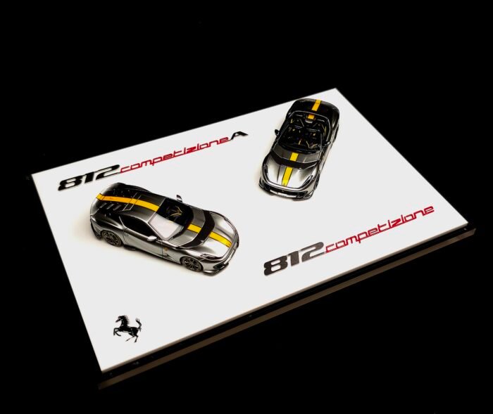Fuelme X TOC 1:64 Ferrari 812 Competizione and CompetizioneA Dual Car Set - Image 13