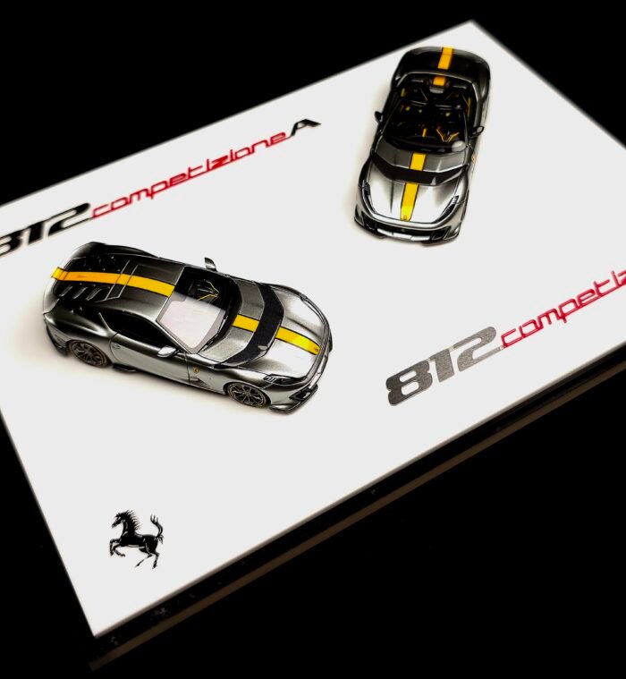 Fuelme X TOC 1:64 Ferrari 812 Competizione and CompetizioneA Dual Car Set - Image 16