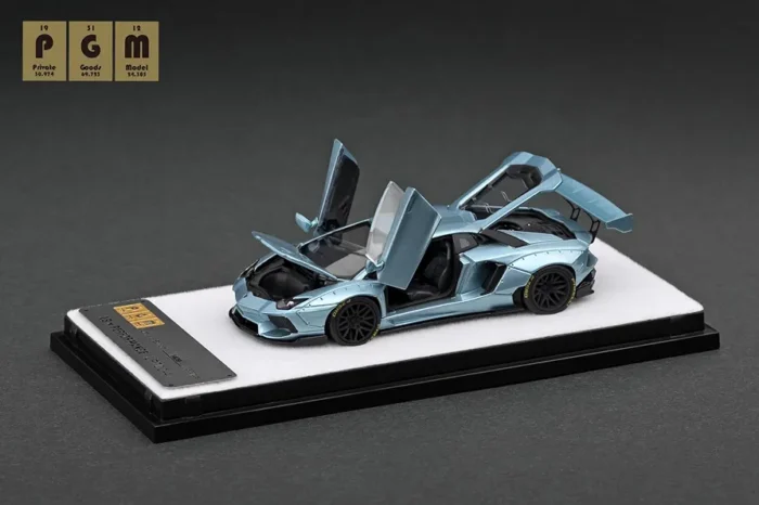 PGM - Lamborghini Aventador LP 700-4 Ice Blue HEC Exclusive Regular Version - Image 5
