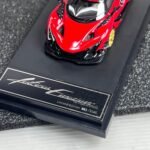 Peako Model  1/64 Scale Apollo IE Red with Gold Wheel Limited 1000 pcs - Image 2