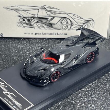 Peako Model  1/64 Scale Apollo IE Full Carbon Limited 1000 pcs