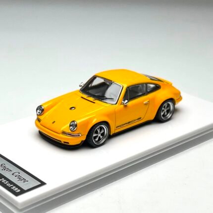 ZINCIT MODEL Porsche 911 Singer DLS Coupe Yellow 1:64