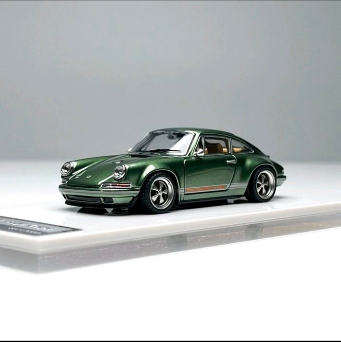 Zincit Model Porsche 911 Singer DLS Coupe Green 1:64 - Image 3