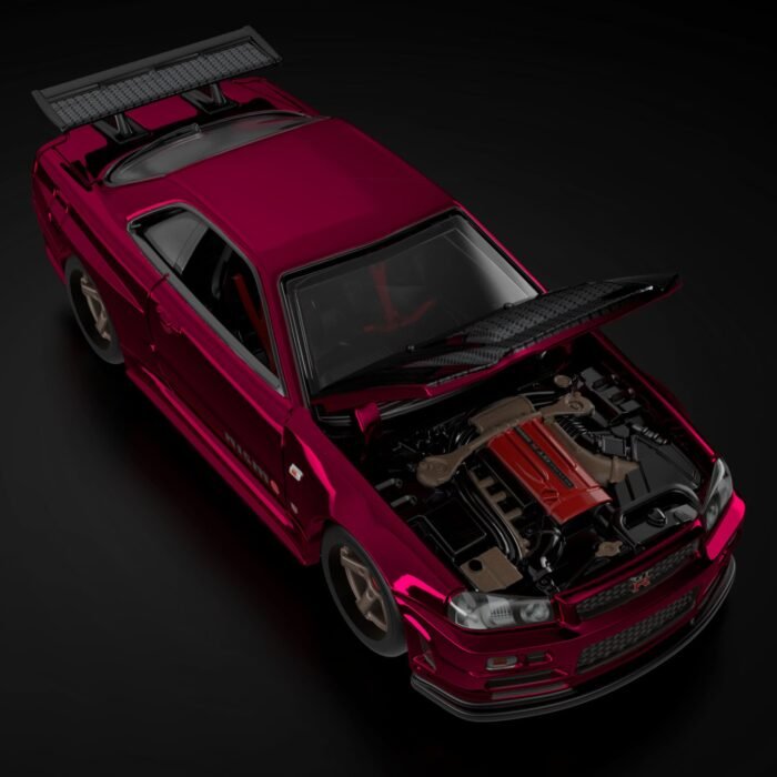 Hot Wheels Nissan Skyline GT-R R34 Selections BNR34 - Image 4