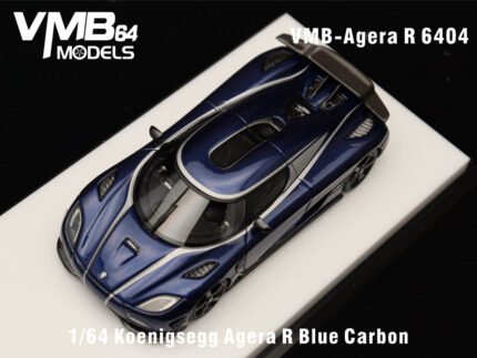 VMB 1:64 Agera R 6404 Blue Carbon Koenigsegg Agera R