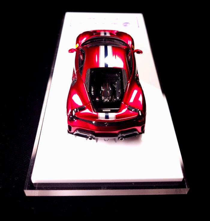 Fuelme Models Thrill Of Collector 1:64 Ferrari 488 PISTA Rosso Coburn - Image 9