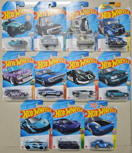 SP11 Cmb 2 - Mclaren P1, 2020 Koenigsegg Jesko, 96 Porsche Carrera, 94 Audi Avant RS2, 71 Ply Mouth GTX, 67 Ford GT40 Mk.IV (Fixed Set, No Change)
