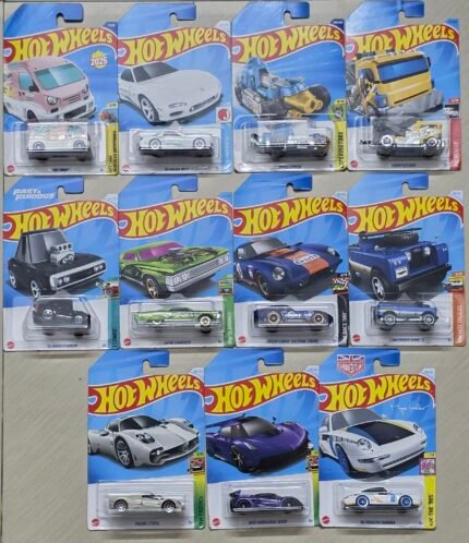 SP11 Cmb 4 - Pagani Utopia, 2020 Koenigsegg Jesko, 96 Porsche Carrera, 95 Mazda RX-7, Shelby Cobra Daytona Coupe, Land Rover Series (Fixed Set, No Change)