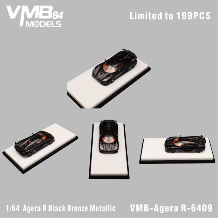 VMB 1:64 Koenigsegg Agera R Bronze Metallic Black - Image 7