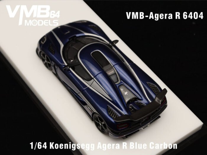 VMB 1:64 Agera R 6404 Blue Carbon Koenigsegg Agera R - Image 2