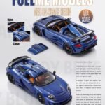 FuelMe 1:64 Gemballa Mirage GT Candy Blue