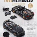 FuelMe 1:64 Gemballa Mirage GT Crystal Black