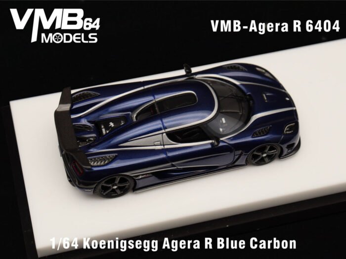 VMB 1:64 Agera R 6404 Blue Carbon Koenigsegg Agera R - Image 4