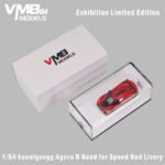 VMB 1:64 Exhibition Limited Edition Speed Red Livery Koenigsegg Agera R - Image 12