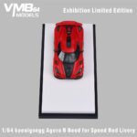 VMB 1:64 Exhibition Limited Edition Speed Red Livery Koenigsegg Agera R - Image 3