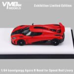 VMB 1:64 Exhibition Limited Edition Speed Red Livery Koenigsegg Agera R - Image 4
