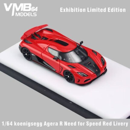 VMB 1:64 Exhibition Limited Edition Speed Red Livery Koenigsegg Agera R