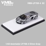 VMB 1:64 Lamborghini Aventador LP700-4 Silver Gray