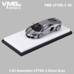 VMB 1:64 Lamborghini Aventador LP700-4 Silver Gray