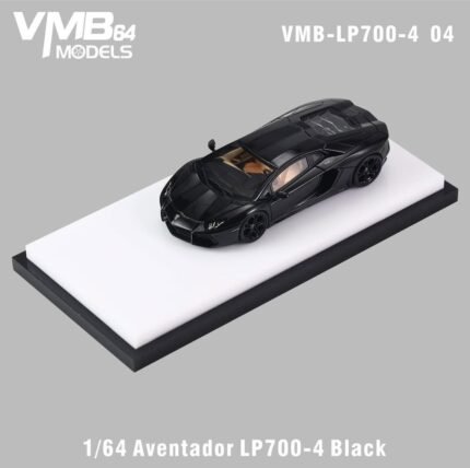 VMB 1:64 Lamborghini Aventador LP700-4 Black
