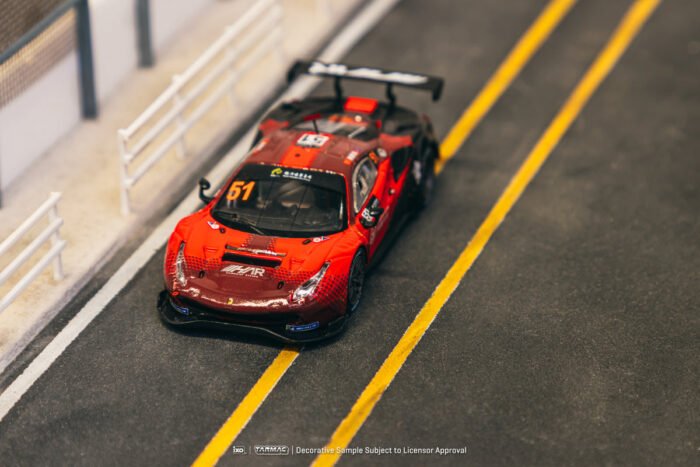 1/64 Ferrari 488 GT3 Macau GT Cup 2022 Harmony Racing #51 - Tarmac Works X iXO Models HOBBY64 - Image 2