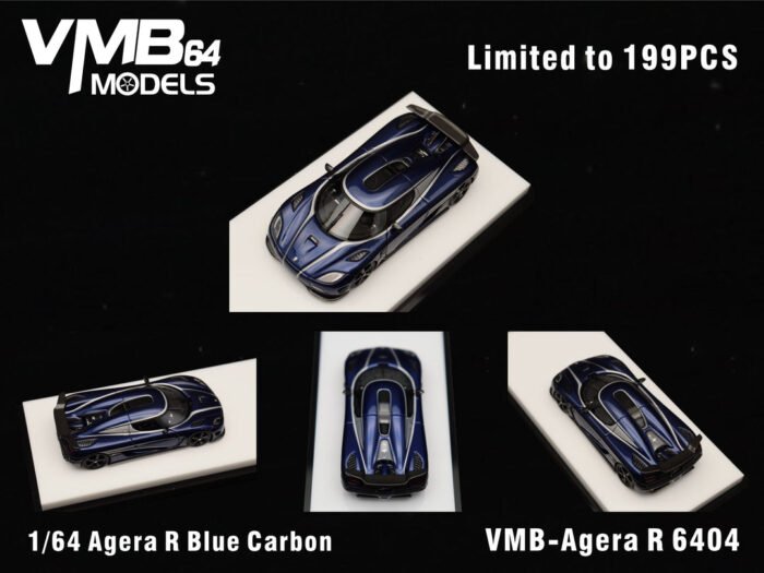 VMB 1:64 Agera R 6404 Blue Carbon Koenigsegg Agera R - Image 7