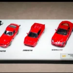 DMY 1:64 Ferrari 250GTO prancing horse 288GTO 599GTO set resin 3 car set