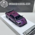 FuelMe 1:64 Lamborghini Diablo GTR Resin Aurora Purple - Image 2