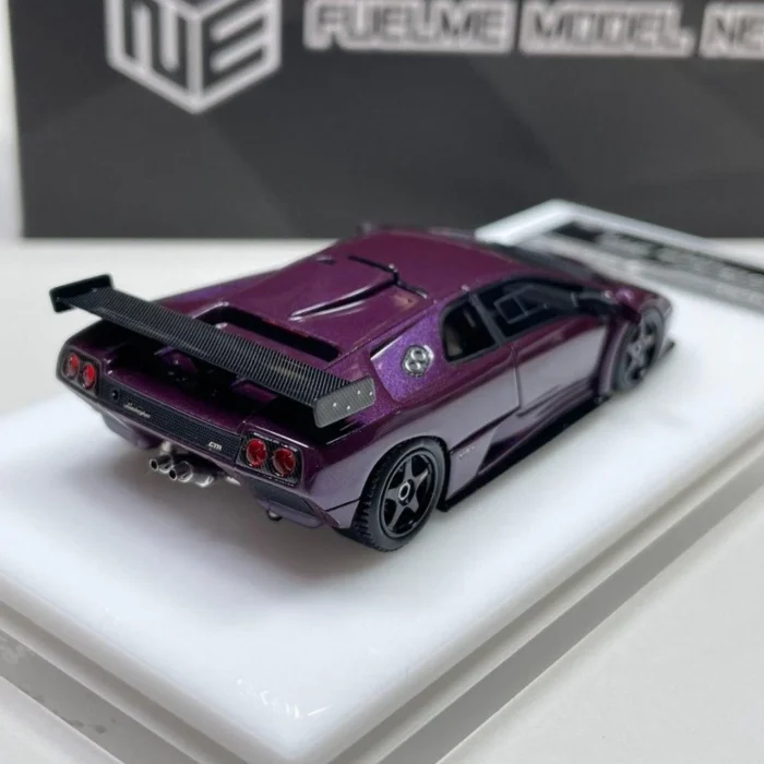FuelMe 1:64 Lamborghini Diablo GTR Resin Aurora Purple - Image 4