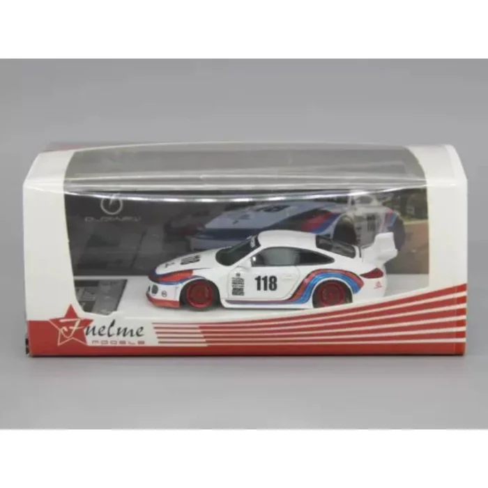Fuelme Martini Racing Livery Porsche 997 1/64 Scale Car - Image 4