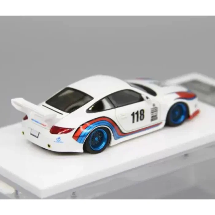 Fuelme Martini Racing Livery Porsche 997 1/64 Scale Car - Image 3