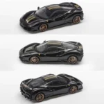 Fuelme Models Thrill Of Collector 1:64 Ferrari 488 PISTA Nero Stellato