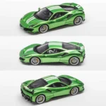 Fuelme Models Thrill Of Collector 1:64 Ferrari 488 PISTA Verde Kers Lucido